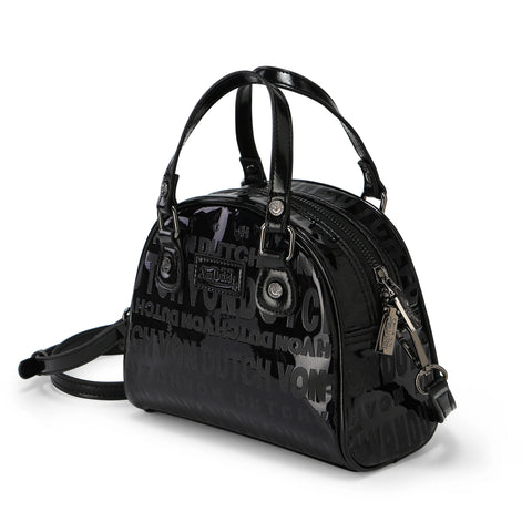 Von Dutch Black Onyx Reflective Bowling Bag