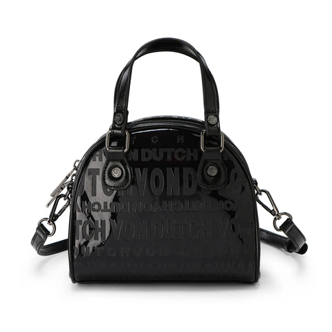 Von Dutch Black Onyx Reflective Bowling Bag