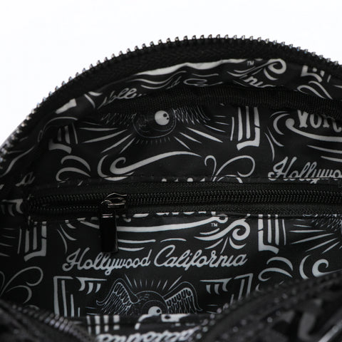 Von Dutch Black Onyx Reflective Bowling Bag