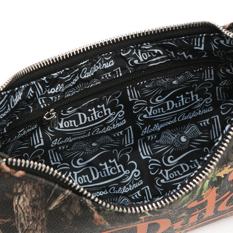 Von Dutch Tree Camo Shoulder Bag