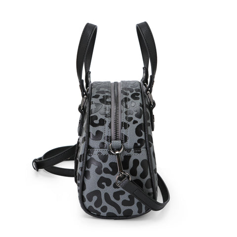 Von Dutch Cheetah Grey Bowling Bag