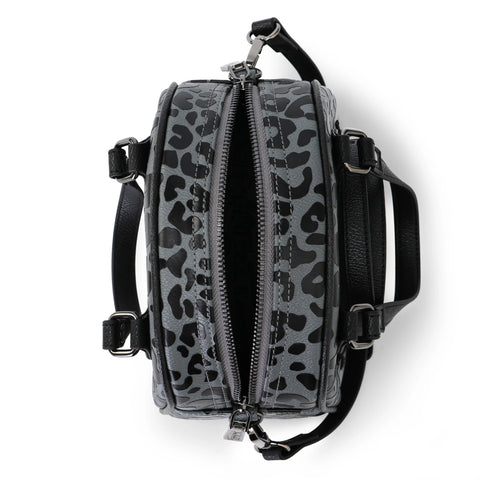 Von Dutch Cheetah Grey Bowling Bag