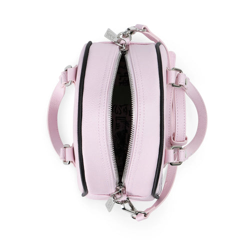 Von Dutch Pink & Black Two-Tone Bowling Bag