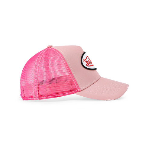 Von Dutch Distressed Dirty Pink Trucker Hat