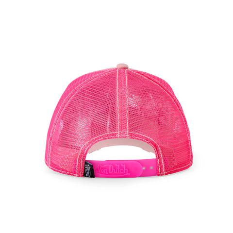 Von Dutch Distressed Dirty Pink Trucker Hat