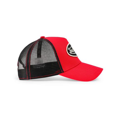 Von Dutch Red, Off-White & Black Trucker Hat