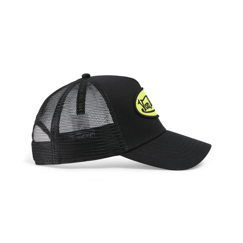 Von Dutch Black & Yellow Trucker Hat