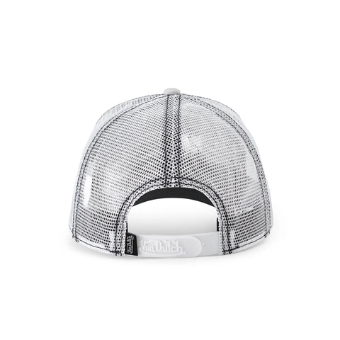 Von Dutch Navy with Silver Trucker Hat