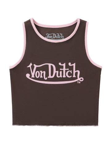 Von Dutch Women's Ribbed Crop Tanks