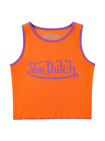 Von Dutch Women's Ribbed Crop Tanks