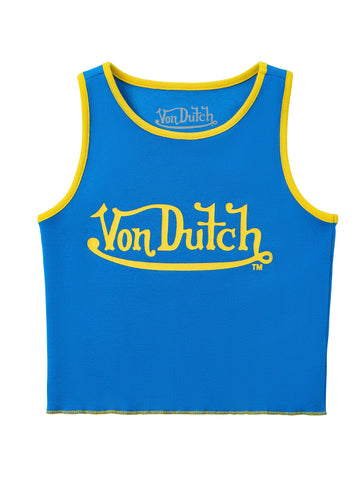 Von Dutch Women's Ribbed Crop Tanks