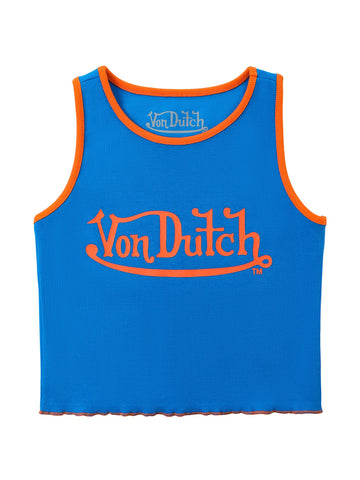 Von Dutch Women's Ribbed Crop Tanks