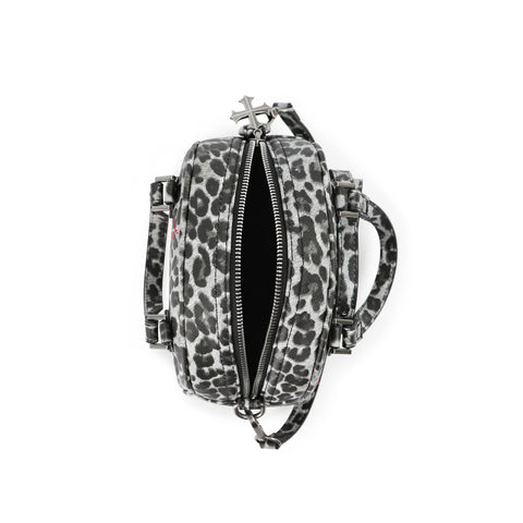 Von Dutch Chopper Cross Bowling Bag - Red Leopard Print