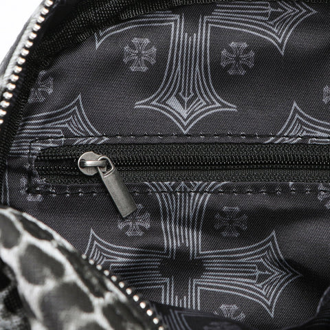 Von Dutch Chopper Cross Bowling Bag - Red Leopard Print