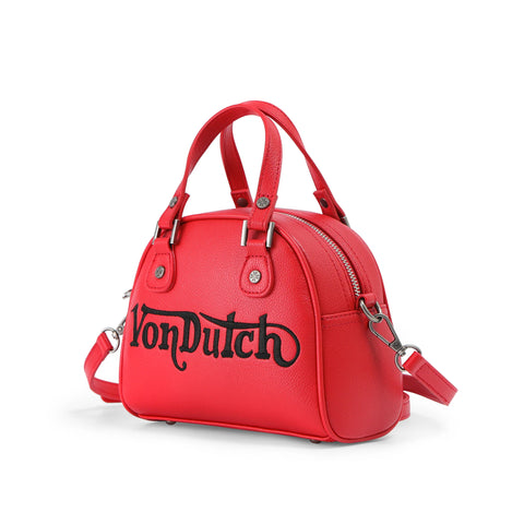 Von Dutch Chopper Cross Bowling Bag - Red & Black