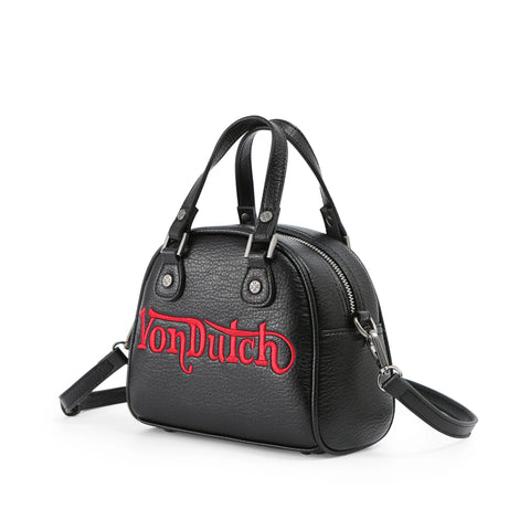 Von Dutch Chopper Cross Bowling Bag - Black & Red