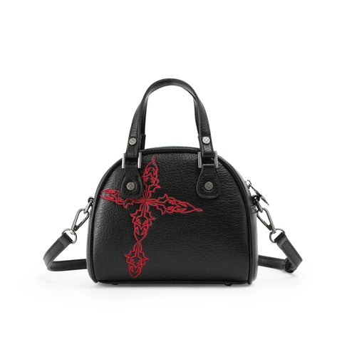 Von Dutch Chopper Cross Bowling Bag - Black & Red