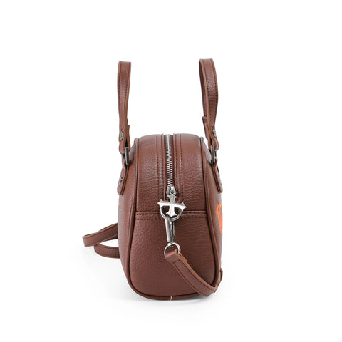 Von Dutch Chopper Cross Bowling Bag - Brown & Orange
