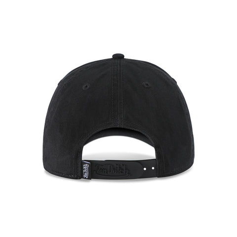 Von Dutch MotoCross Strapback Hat - Black & White