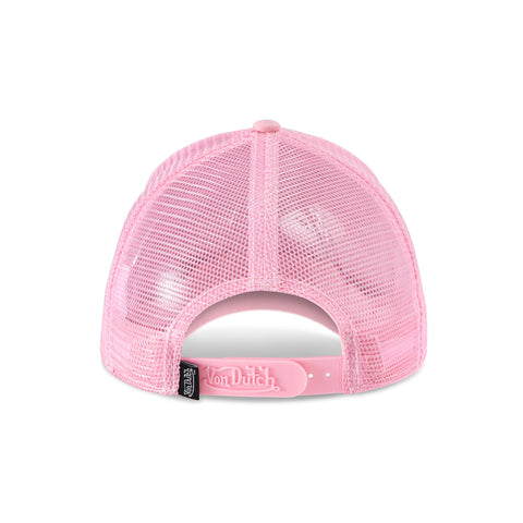 Von Dutch Foam Chopper Trucker Hat - Pink