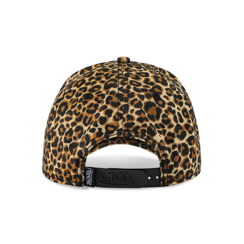 Von Dutch Classic Snapback Hat - Leopard