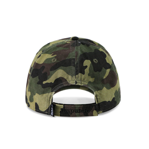 Von Dutch Denim Lowrider Strapback Hat - Camo