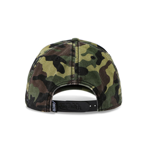 Von Dutch MotoCross Strapback Hat - Camo