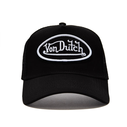 Von Dutch Black & White Classic Trucker Hat 51