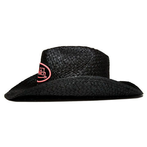 Von Dutch Black & Pink Classic Cowboy Hat