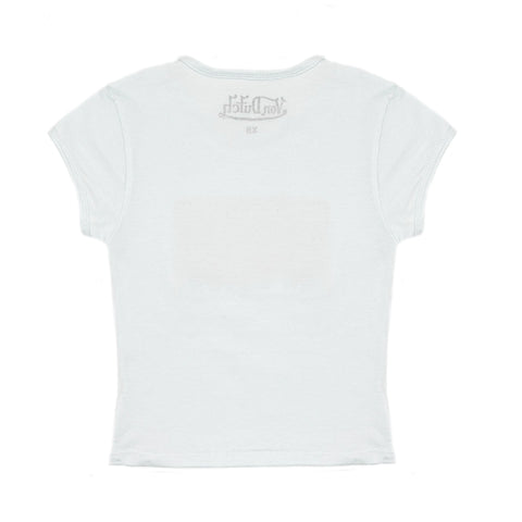 Von Dutch Peace Baby Tee - White
