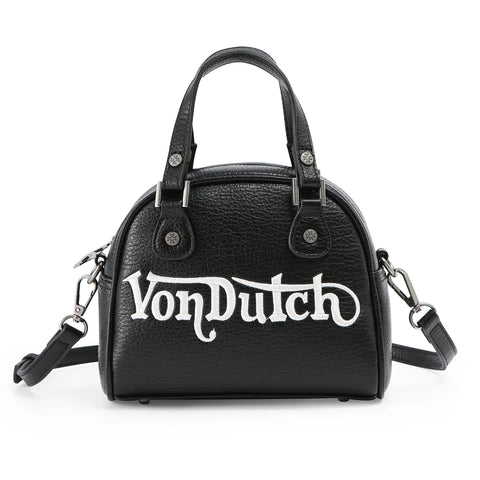 Von Dutch Chopper Cross Bowling Bag - Black & White