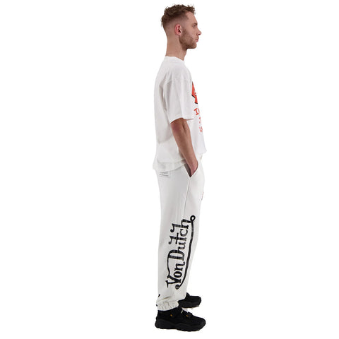 Von Dutch x Popeye Oval Joggers - White