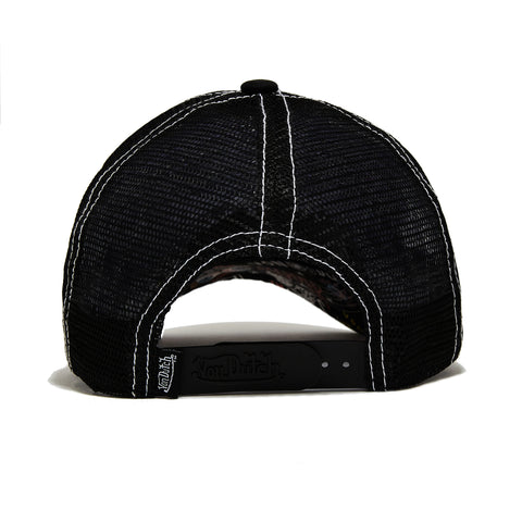 Von Dutch Jax Black Trucker Hat