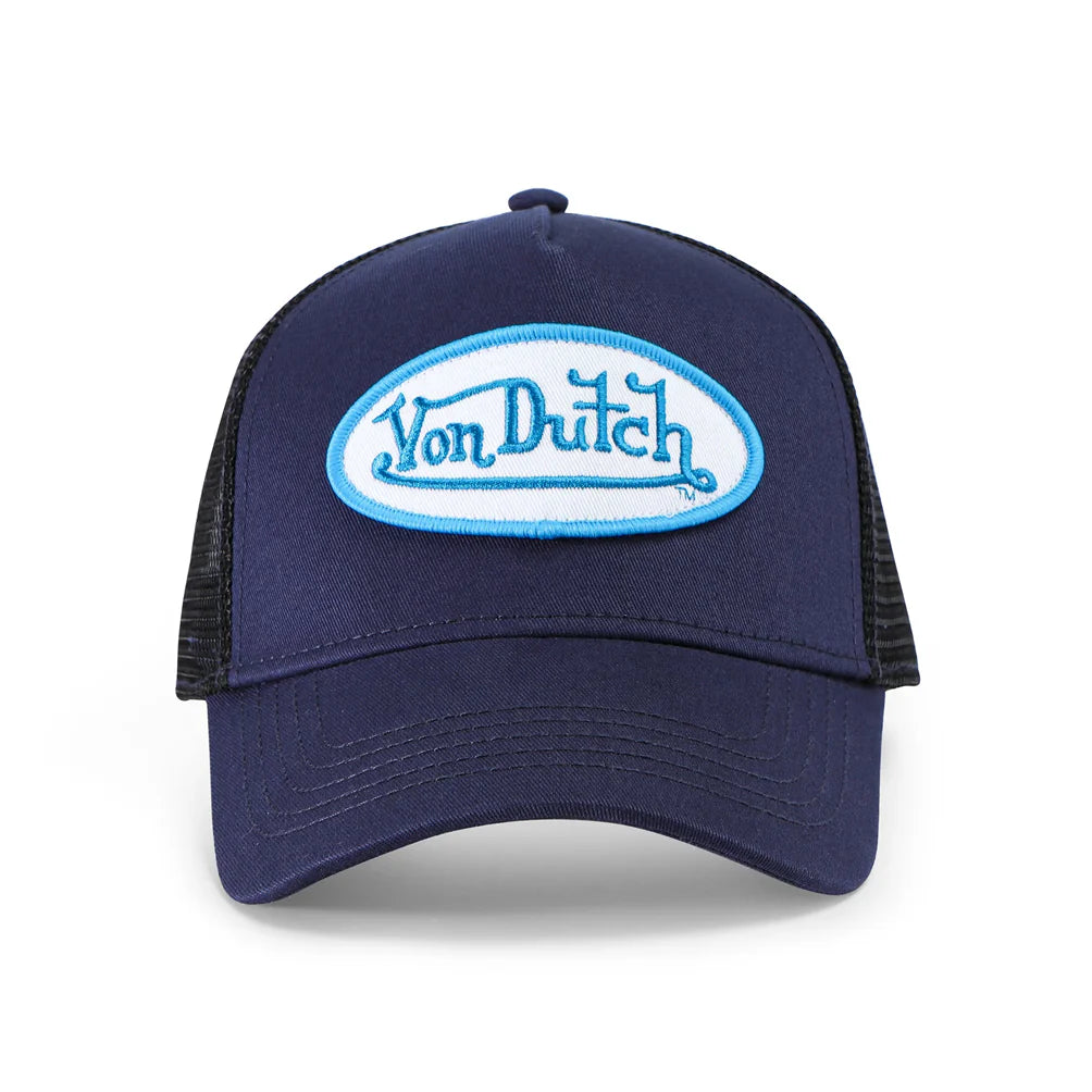 Von Dutch Navy, Blue & White Trucker Hat