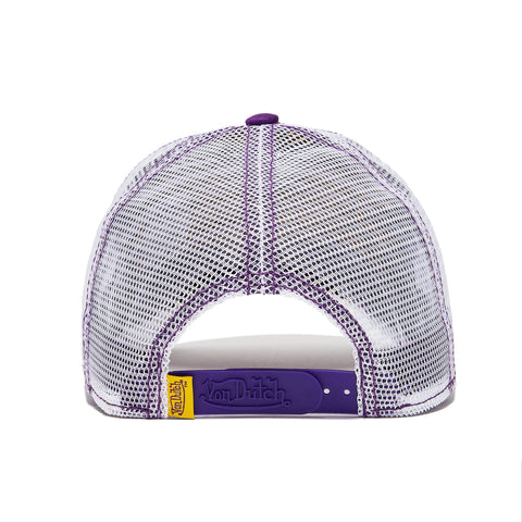 Von Dutch Purple Gold Trucker Hat