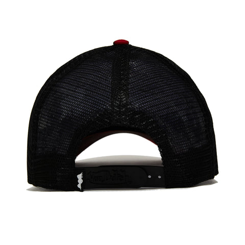 Von Dutch Red Rambo Camo Trucker Hat