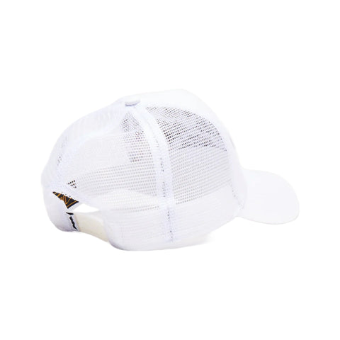 Von Dutch Triple White Trucker Hat