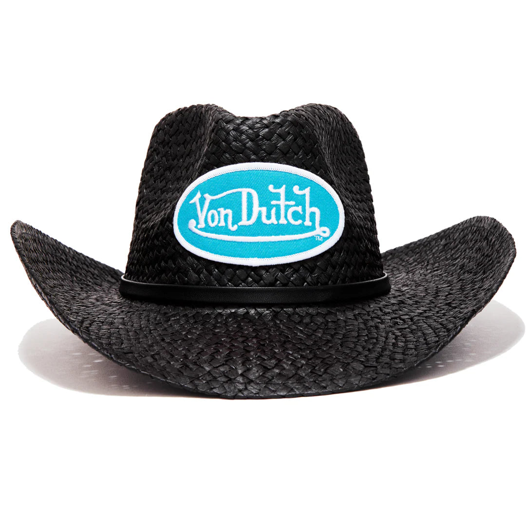 Von Dutch White & Blue Classic Cowboy Hat
