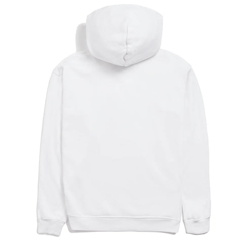 Von Dutch White French Terry Washed Logo Hoodie