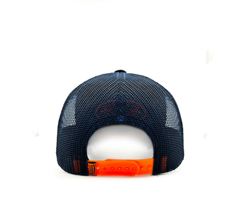 Von Dutch Trucker Hat - Sublimation Navy / Orange