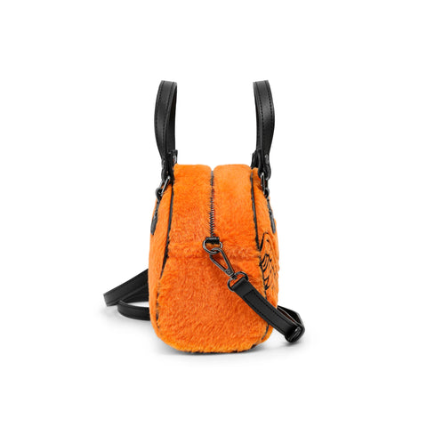 Von Dutch Orange Furry Bowling Bag