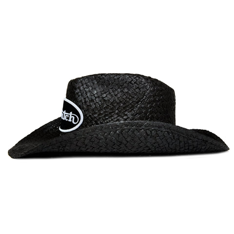 Von Dutch Black & White Vintage Ranch Cowboy Hat