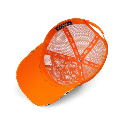 Von Dutch Kids Classic Trucker Hat - Orange