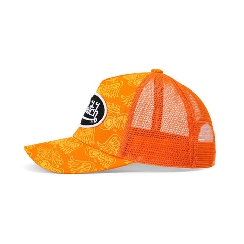 Von Dutch Kids Classic Trucker Hat - Orange ISPY