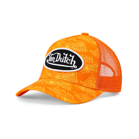 Von Dutch Kids Classic Trucker Hat - Orange ISPY