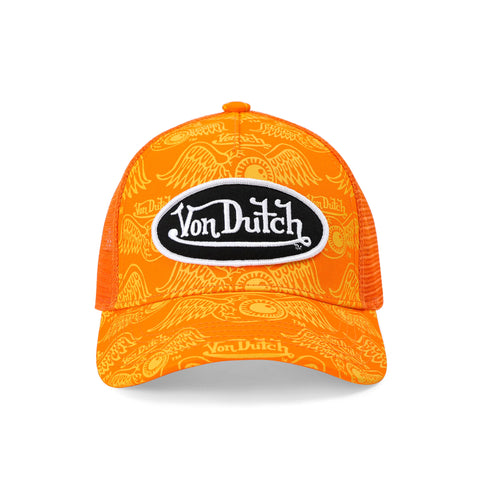 Von Dutch Kids Classic Trucker Hat - Orange ISPY