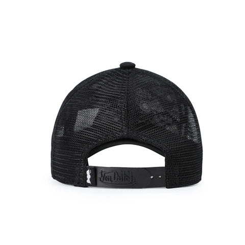 Von Dutch Kids Classic Trucker Hat - Black Blocks