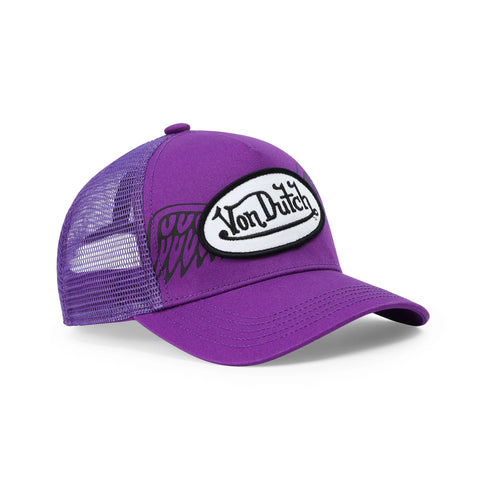 Von Dutch Kids Classic Trucker Hat - Purple Wings