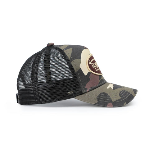 Von Dutch Kids Classic Trucker Hat - Brown Rambo