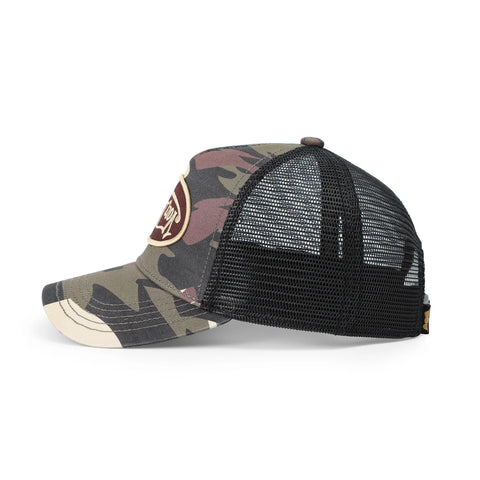 Von Dutch Kids Classic Trucker Hat - Brown Rambo